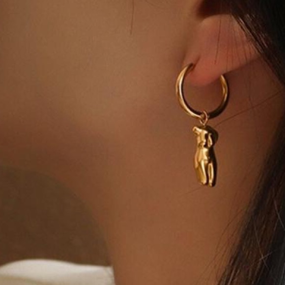 Female body earrings - Picture 4 of 6